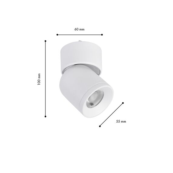 Favourite 4150-1U, потолочный светильник, D54xW63xH98, LEDx6W, 42V, угол рассеивания: 24°, 550LM, 3000-6000K, IP20, included, изображение 2