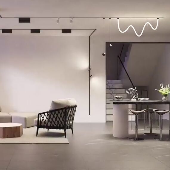 Favourite 4155-1P, подвес, D100xH1650, LEDx6W, 42V, угол рассеивания: 120°, 350LM, 3000-6000K, IP20, included, изображение 5