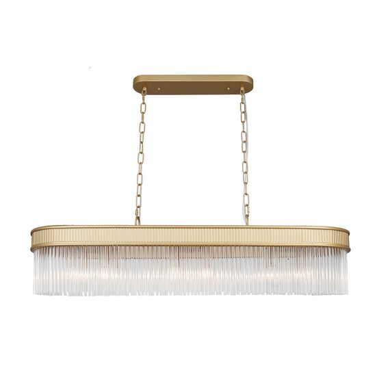 Favourite 4200-12P, подвесная люстра, L1000xW320xH380/1220, 12xE14x40W, excluded