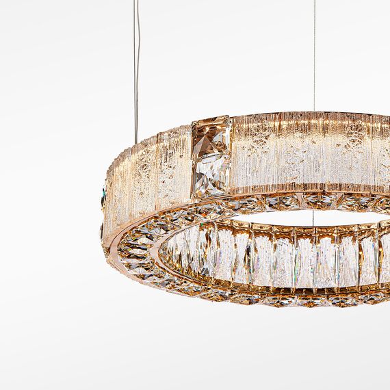 Favourite 4204-6P, подвесная люстра, D600xH120/1500, LEDx60W, 6000LM, 3000K, included, изображение 4