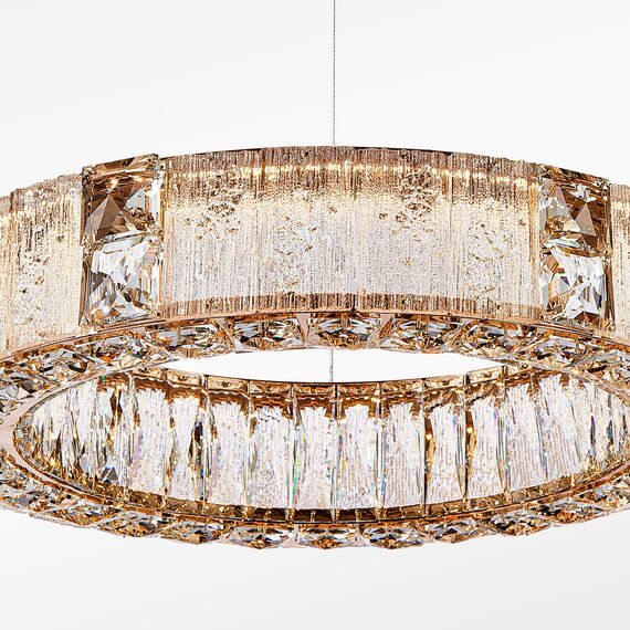 Favourite 4204-6P, подвесная люстра, D600xH120/1500, LEDx60W, 6000LM, 3000K, included, изображение 5