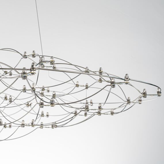 Favourite 4305-8P, подвесная люстра, D785xH270/2270, LEDx46W, 5580LM, 3000K/4500K/6000K, included, remote control, изображение 7