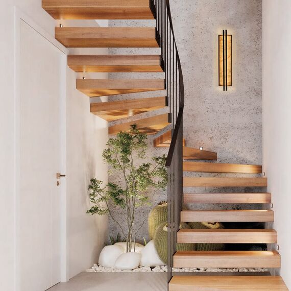 Favourite 4442-2W, настенный светильник, D125xW160xH900, LEDx35W, 355LM, 4000K, included, изображение 7