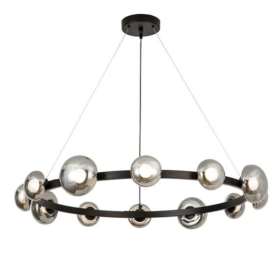 Favourite 4517-12P, подвесная люстра, D900xH300/1630, 12xLEDx5W, 4800LM, 4000K, included