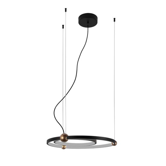 Favourite 4569-1P, подвесная люстра, D500xH1600, LEDx40W, 2600LM, 4000K, included, изображение 2