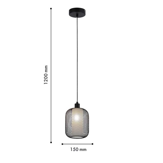 F-Promo 4602-1P, подвес, D150xH205/1200, 1xE14x60W, excluded, изображение 3