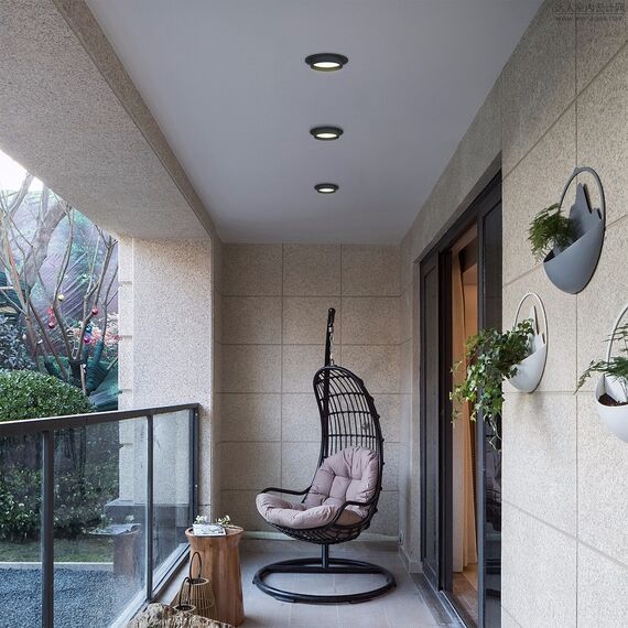 Favourite 4672-1U, уличный светильник, D110xH42, cutout:D95, 1xGX53LEDx15W, IP44, excluded