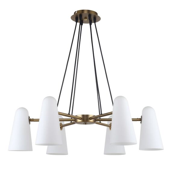 Favourite 2763-6P, подвесная люстра, D700xH1160, 6xE14x40W, excluded, изображение 2