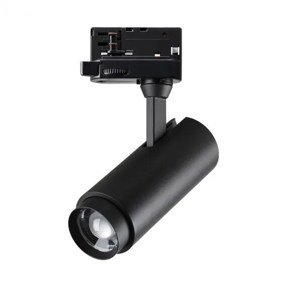 NOVOTECH 359031 PORT NT23 146 черный Трехфазный трековый светильник с переключателем цветовой температуры и мощности IP20 LED 3000К\4000К\6000К 5W/9W/13W 220V, изображение 3