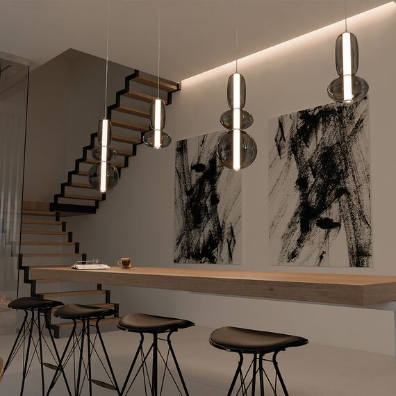 Favourite 4254-3P, подвес, D250xH795/2295, LEDx24W, 1920LM, 4000K, included, изображение 4