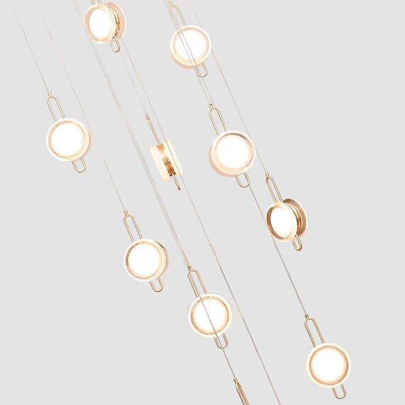 Favourite 4334-32P, подвесная люстра, D600xH650/3000, 32xLEDx4W, 10240LM, 4000K, included, изображение 3