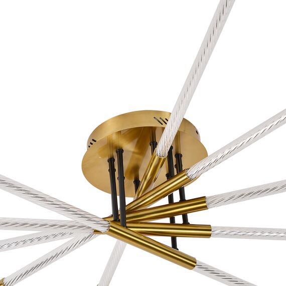 F-Promo 4469-5C, потолочная люстра, D1000xH220, LEDx65W, 8840LM, 4000K, included, изображение 4