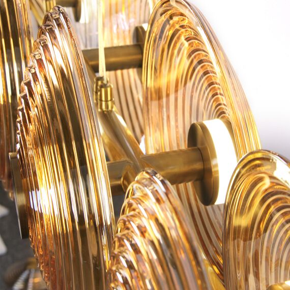 Favourite 4571-10P, подвесная люстра, L1120xW220xH1500/1690, LEDx55W, 3800LM, 4000K, included, изображение 3