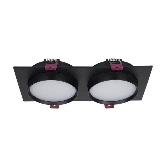 Favourite 4648-2C, врезной светильник, L215xW108xH37, cutout:L186xW92, 2xGX53LEDx15W, IP20, excluded, изображение 2