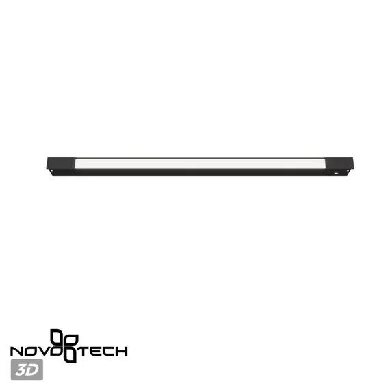 NOVOTECH 359431 SHINO NT24 000 черный Трековый светильник для низковольт. шинопровода арт. 135179-135180 IP20 LED 10W 48V 4000K 390Лм FLUM, изображение 5