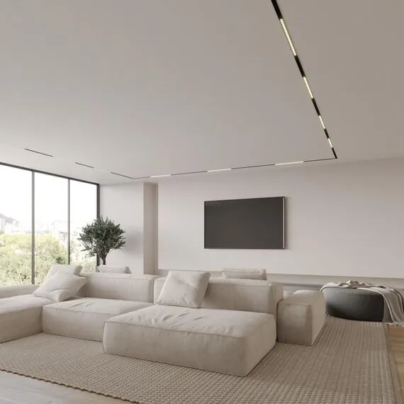 NOVOTECH 359480 SHINO NT24 000 черный Трековый низковольт. Светильник диммир. со сменой цв.температуры, пульт ДУ/Tuya Smart Life IP20 LED 12W 48V 3000-6500K FLUM, изображение 6