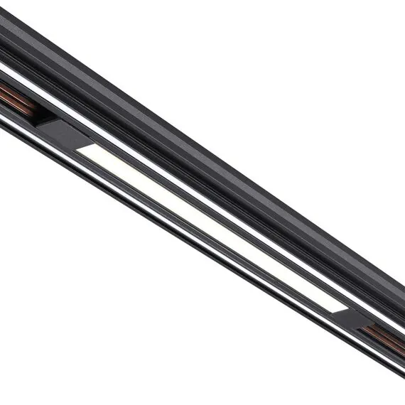 NOVOTECH 359431 SHINO NT24 000 черный Трековый светильник для низковольт. шинопровода арт. 135179-135180 IP20 LED 10W 48V 4000K 390Лм FLUM, изображение 4
