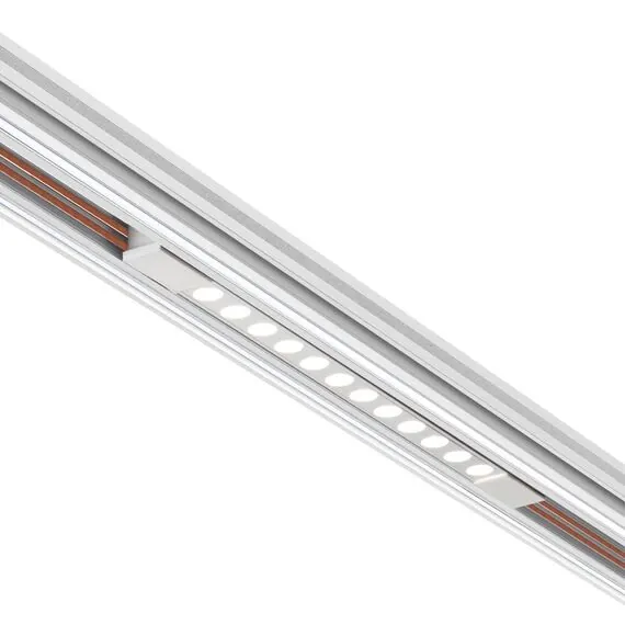 NOVOTECH 359432 SHINO NT24 000 белый Трековый светильник для низковольт. шинопровода арт. 135179-135180 IP20 LED 12W 48V 4000K 580Лм FLUM, изображение 4