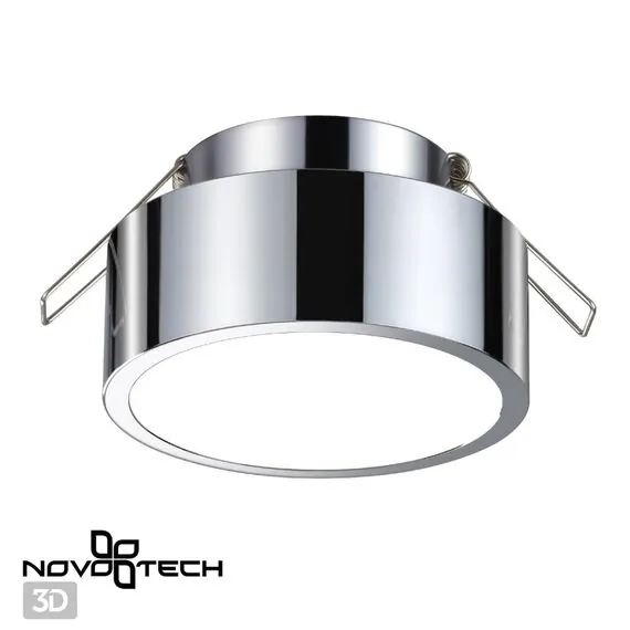 NOVOTECH 358905 SPOT NT22 337 хром Встраиваемый влагозащищенный светильник IP54 LED 4000K 10W 220V MAY, изображение 6