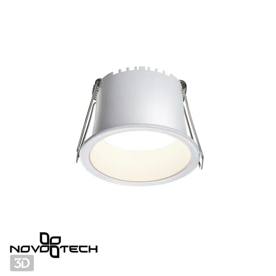NOVOTECH 358897 SPOT NT22 283 белый Светильник встраиваемый светодиодный IP20 LED 4000К 6W 220V TRAN, изображение 5