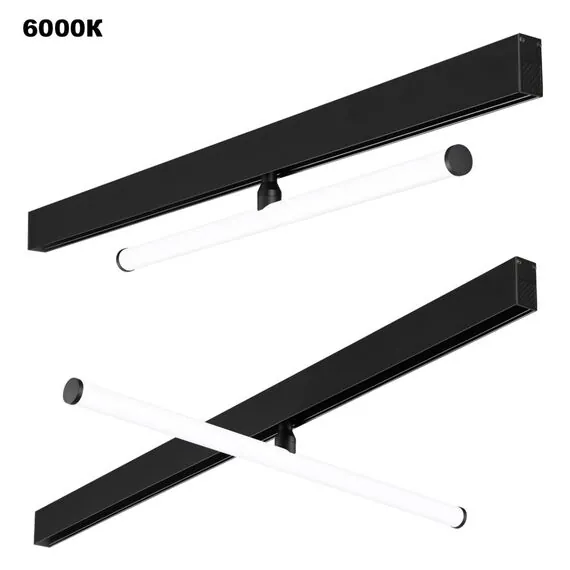 NOVOTECH 359448 SHINO NT24 000 черный Трековый низковольт. Светильник диммир. со сменой цв.температуры, пульт ДУ/Tuya Smart Life IP20 LED 12W 48V 3000-6000K FLUM, изображение 4