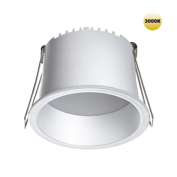 NOVOTECH 359234 SPOT NT23 282 белый Светильник встраиваемый светодиодный IP20 LED 9W 220V 540Лм 3000К TRAN