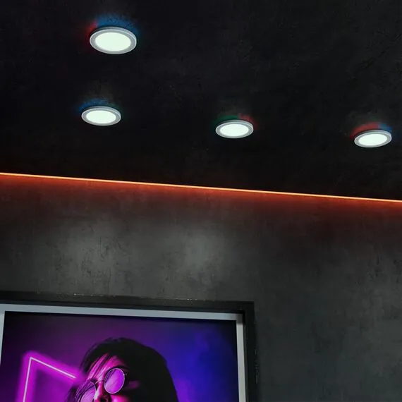 NOVOTECH 359011 SPOT NT23 295 белый Светильник встраиваемый светодиодный (три сценария работы) IP20 LED 4000К+RGB 18W+6W 100-265V 1440Лм SPAN, изображение 5