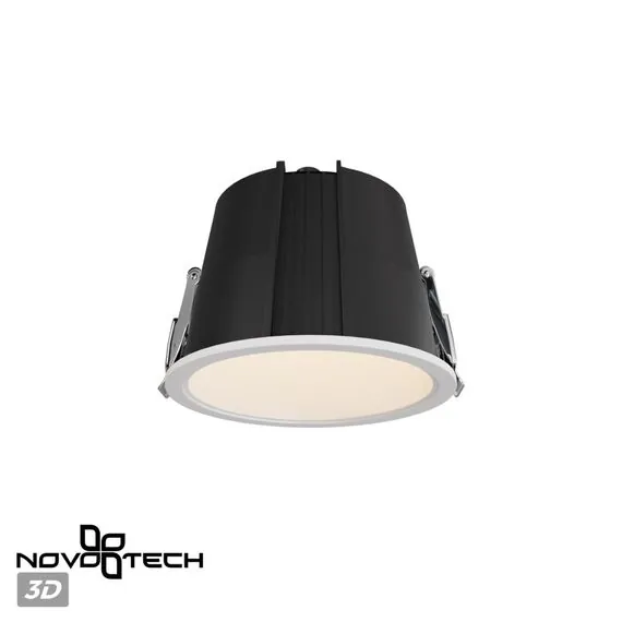 NOVOTECH 359428 SPOT NT24 000 белый Светильник встраиваемый с переключателем цв. температуры IP65 LED 20W 170-265V 3000К\4000К\6000К LANG, изображение 5