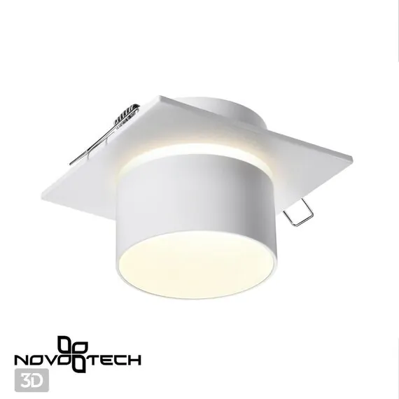 NOVOTECH 370718 SPOT NT21 319 белый Светильник встраиваемый IP20 GU10 9W 235V LIRIO, изображение 4