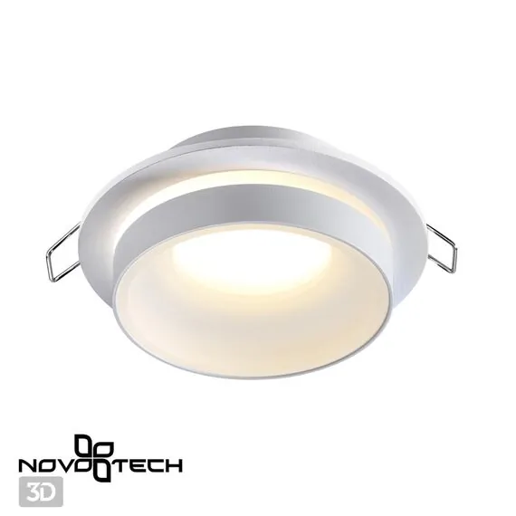 NOVOTECH 370781 SPOT NT21 334 белый Светильник встраиваемый влагозащищенный IP44 GU10 9W 220V WATER, изображение 4