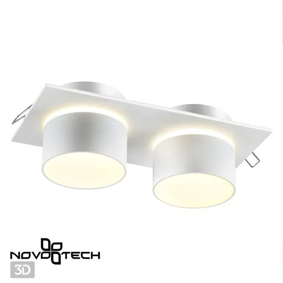 NOVOTECH 370720 SPOT NT21 319 белый Светильник встраиваемый IP20 GU10 9W 235V LIRIO, изображение 4