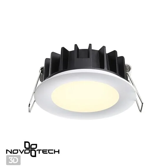 NOVOTECH 358949 SPOT NT22 270 белый Встраиваемый светодиодный светильник с переключателем цветовой температуры IP20 LED 3000К\4000К\6000К 10W 220V LANTE, изображение 5