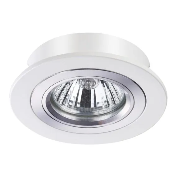 NOVOTECH 370390 SPOT NT18 343 белый Встраиваемый светильник IP20 GX5.3 50W 12V MORUS