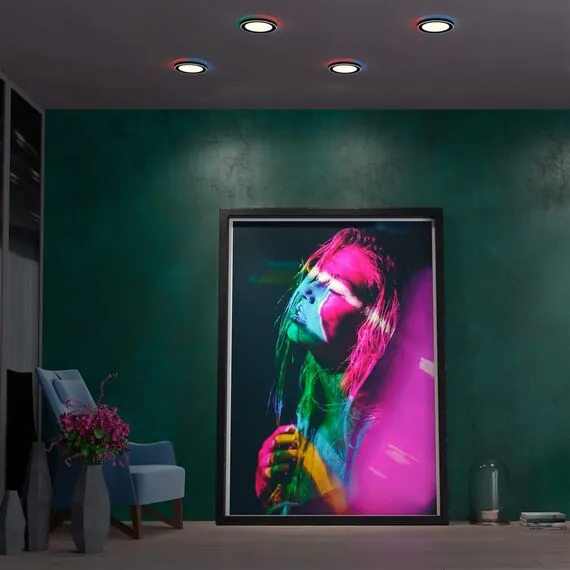 NOVOTECH 359010 SPOT NT23 295 белый Светильник встраиваемый светодиодный (три сценария работы) IP20 LED 4000К+RGB 12W+4W 100-265V 960Лм SPAN, изображение 3