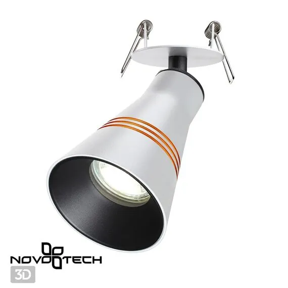 NOVOTECH 370854 SPOT NT22 312 белый Светильник встраиваемый IP20 GU10 9W 220V SOBIT, изображение 4