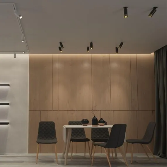 NOVOTECH 370875 SPOT NT22 310 черный/золото Светильник встраиваемый IP20 GU10 9W 220V SLIM, изображение 3