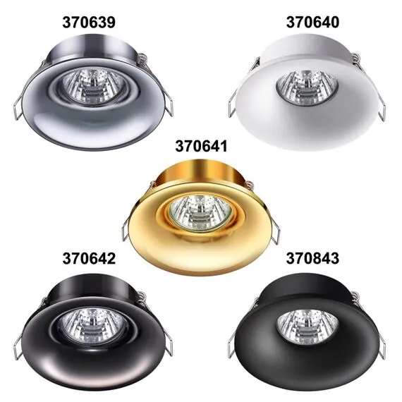 NOVOTECH 370642 SPOT NT19 286 черный хром Встраиваемый светильник IP20 GU10 50W 220V METIS, изображение 3