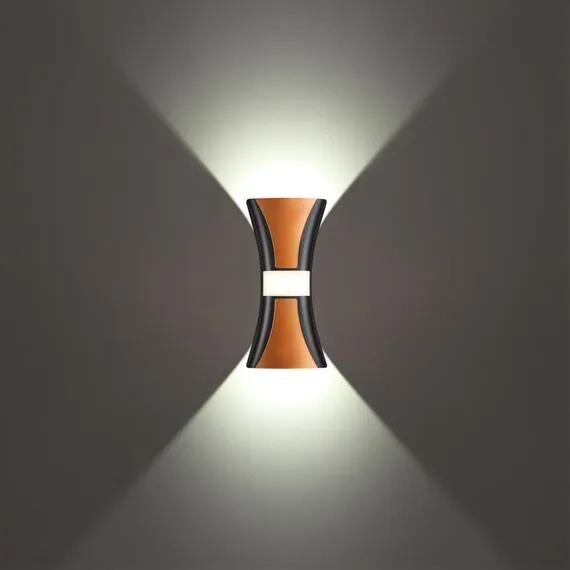 NOVOTECH 358936 STREET NT22 370 черный/золото Светильник ландшафтный светодиодный IP54 LED 4000К 12W 85-265V CALLE, изображение 4