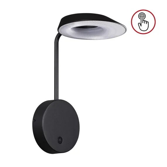 NOVOTECH 359406 STREET NT24 000 черный Светильник ландшафтный настенный с выключателем-диммером IP54 LED 4W 220-240V 4000K 400Лм ELEGANCE