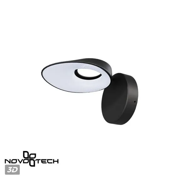 NOVOTECH 359405 STREET NT24 000 черный Светильник ландшафтный настенный IP54 LED 4W 220-240V 4000K 380Лм ELEGANCE, изображение 6