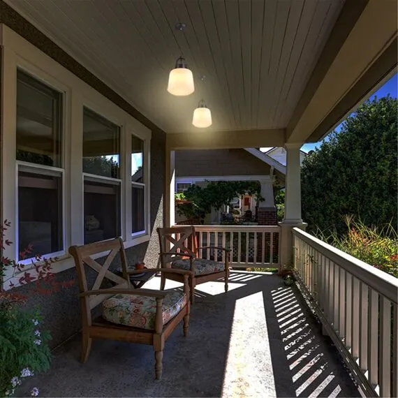 NOVOTECH 370601 STREET NT19 383 белый абажур/черная арматура  Ландшафтный подвес IP44 E27 60W 100-240V CONTE, изображение 5