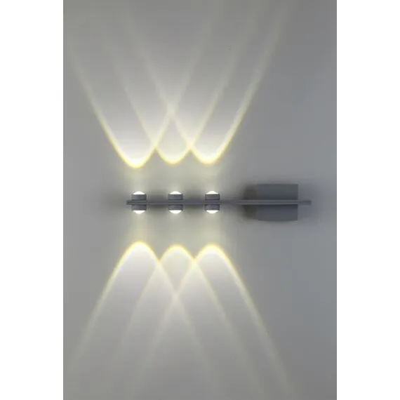 NOVOTECH 358573 STREET NT21 375 темно-серый Ландшафтный настенный светильник IP54 LED 4000K 12W 85-265V CALLE, изображение 4