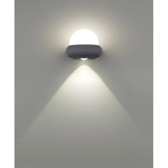 NOVOTECH 358566 STREET NT21 379 темно-серый Ландшафтный настенный светильник IP54 LED 4000K 7W 85-265V CALLE, изображение 4