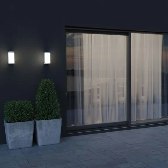 NOVOTECH 359299 STREET NT24 000 белый Светильник ландшафтный настенный IP65 LED 6W 4000K 180-265V OPAL, изображение 3