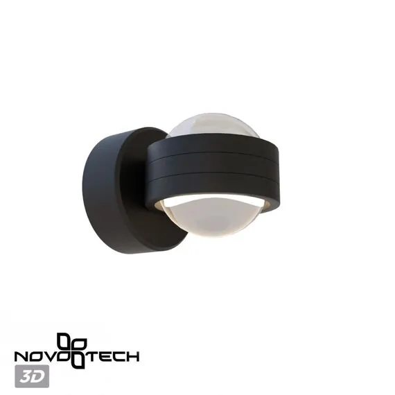 NOVOTECH 359304 STREET NT24 000 черный Светильник ландшафтный настенный IP65 LED 6W 4000K 175-265V CALLE, изображение 5