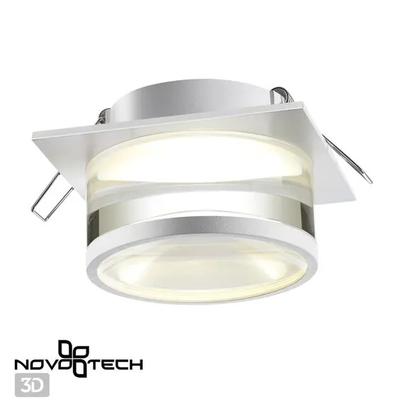 NOVOTECH 370917 SPOT NT22 342 белый Светильник встраиваемый IP20 GU10 9W 220V GEM, изображение 3