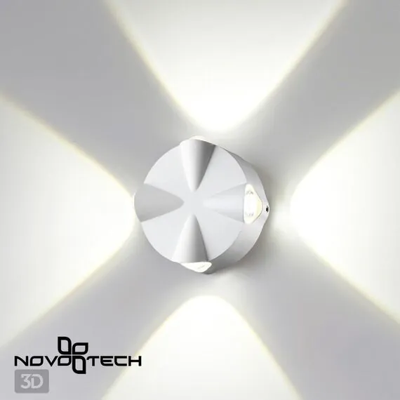 NOVOTECH 358938 STREET NT22 372 белый Светильник ландшафтный светодиодный IP54 LED 4000К 4W 85-265V CALLE, изображение 5