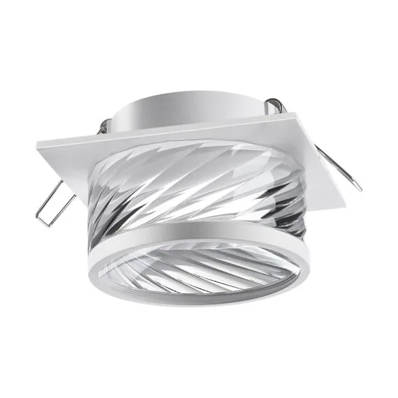 NOVOTECH 370921 SPOT NT22 342 белый Светильник встраиваемый IP20 GU10 9W 220V GEM