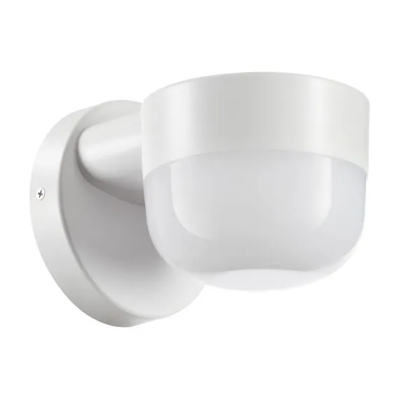 NOVOTECH 358450 STREET NT20 395 белый Ландшафтный настенный светильник IP65 LED 4000K 12W 220V OPAL