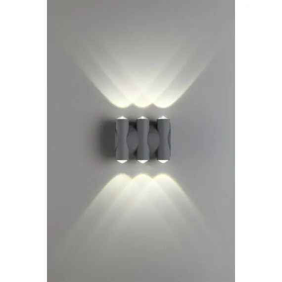 NOVOTECH 358567 STREET NT21 374 темно-серый Ландшафтный настенный светильник IP54 LED 4000K 6W 85-265V CALLE, изображение 4